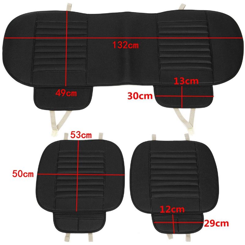 Univerzální Pu Kožené Autosedačky Vodotěsné Potahy Na Podložku Prodyšný Luxusní Polštářek Na Autosedačku Ochranný Potah (1ks)