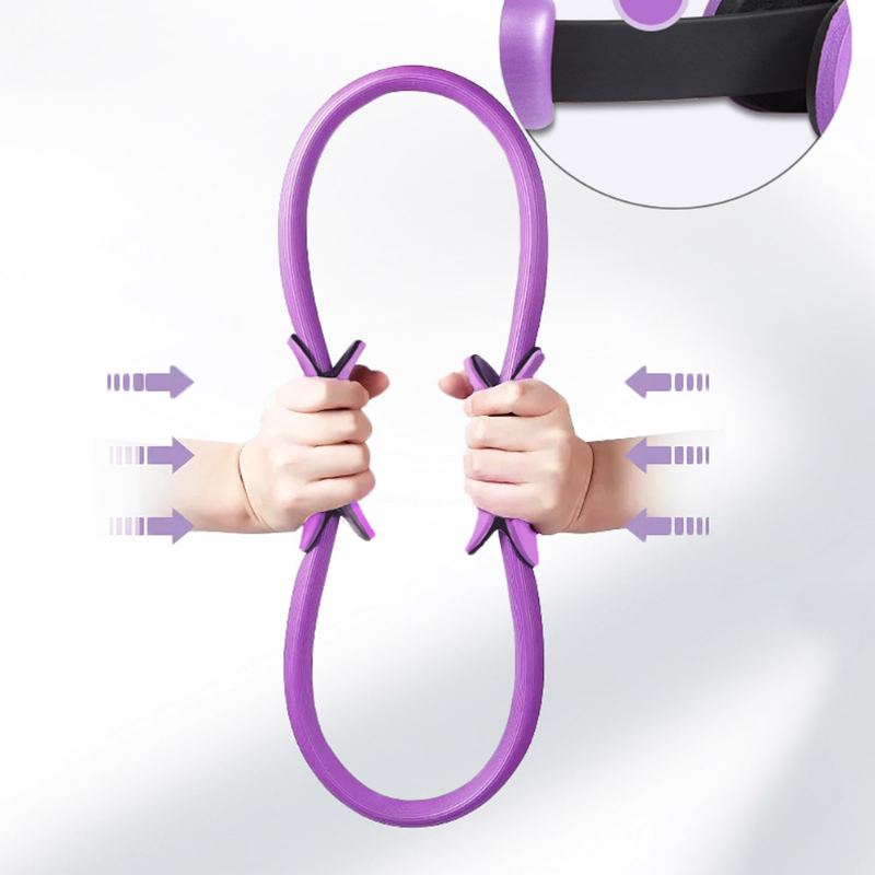 Wellness Pilates Ring S Protiskluzovou Rukojetí Premium Power Resistance Celotělový Tónovací Fitness Kruh